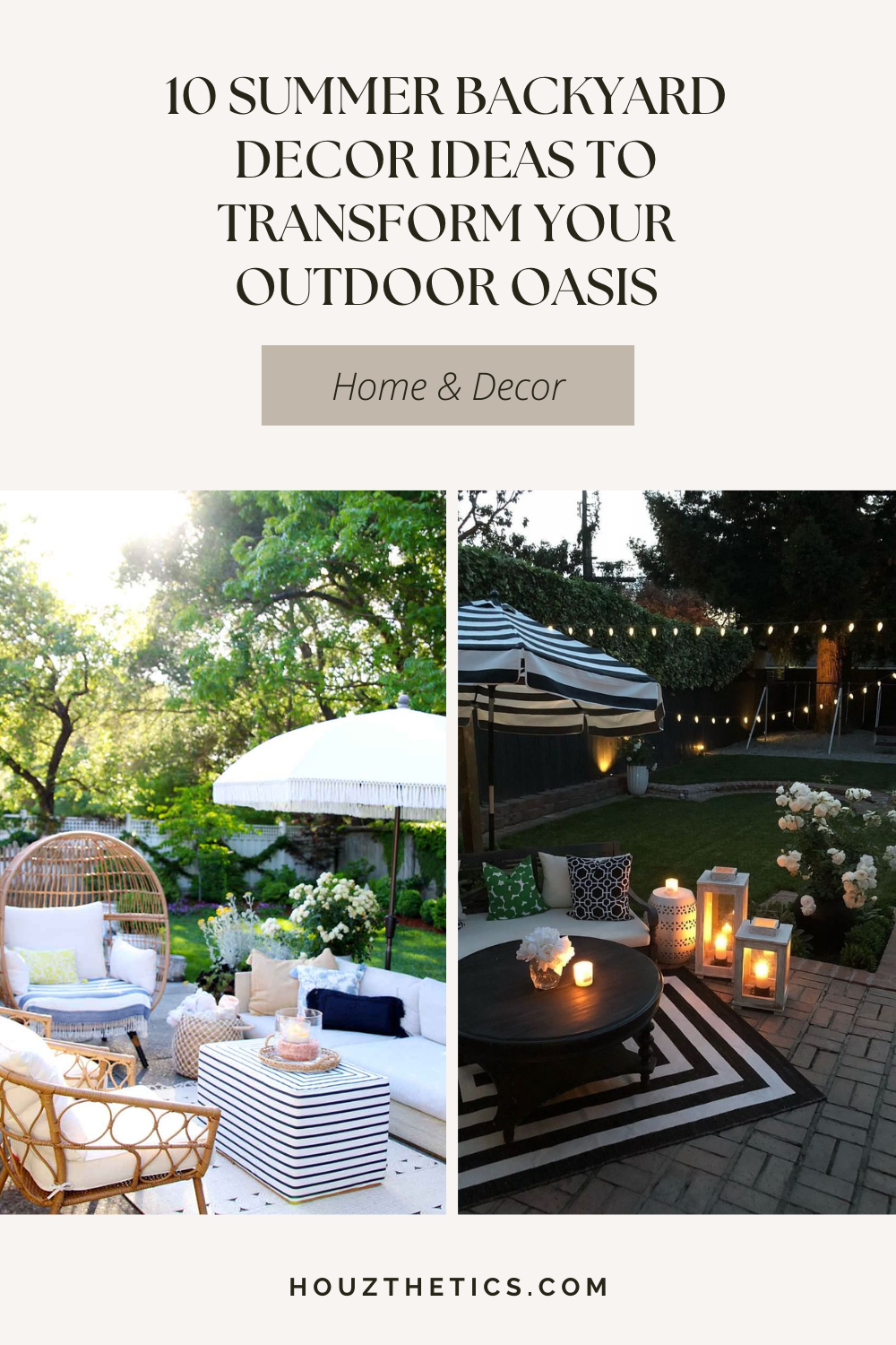 50+ Summer Backyard Decor Ideas To Transform Your Outdoor Oasis