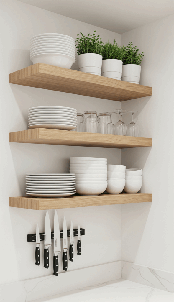 7 Big Ideas for Small Little Kitchens to Maximise Style & Space Embrace Vertical Storage