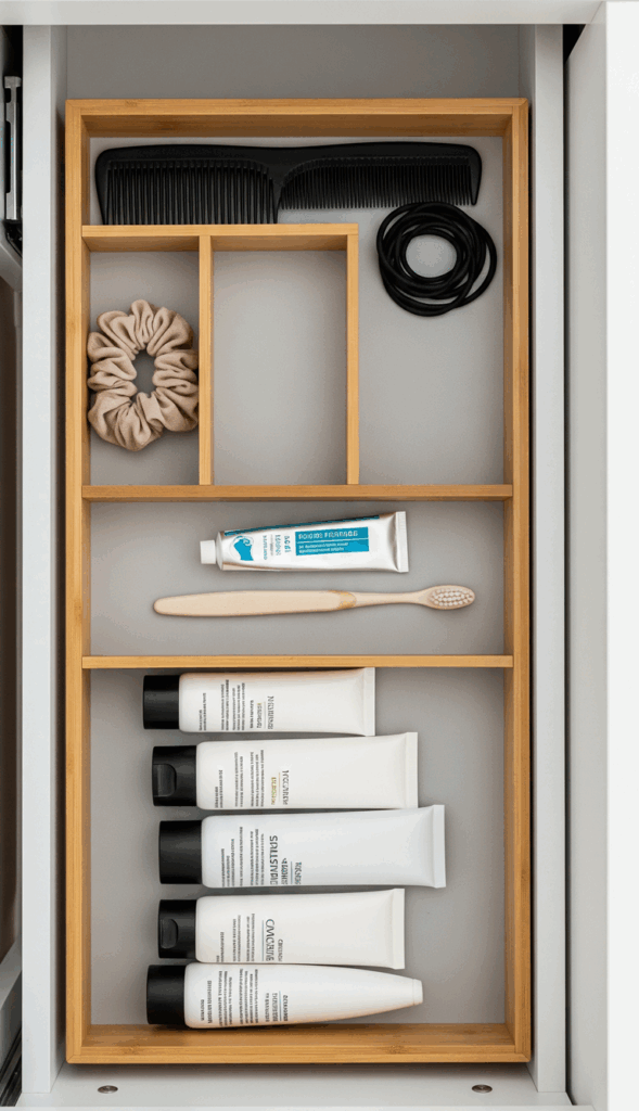 Bathroom Cabinet Organizer Ideas The Drawer Divider System For Taming Small Items