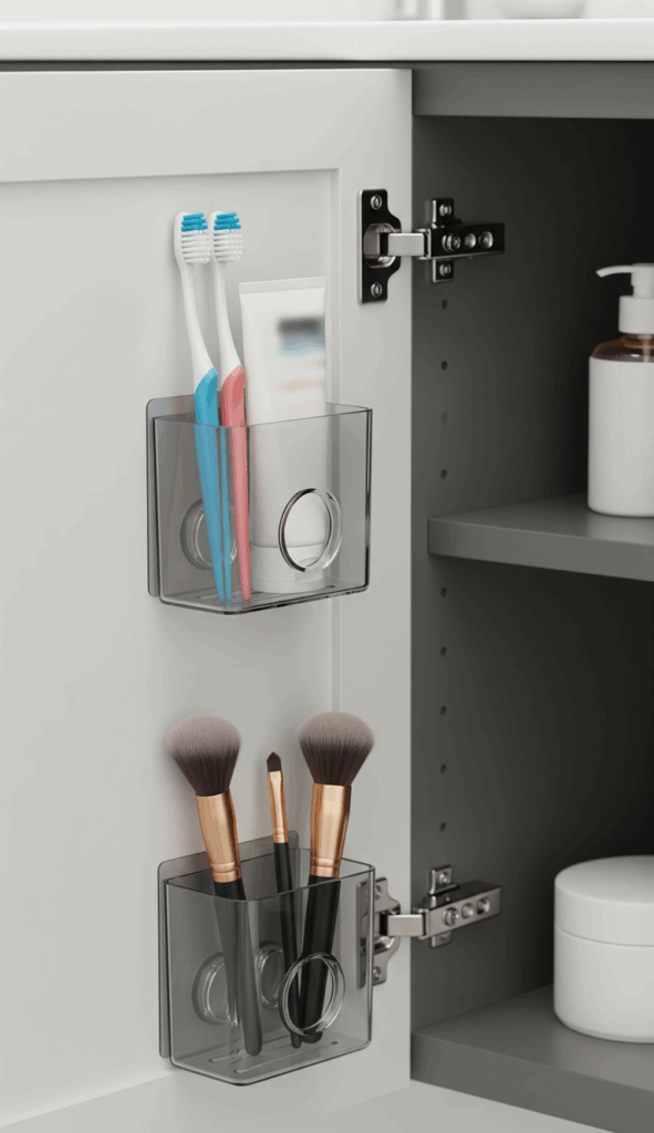 Bathroom Cabinet Organizer Ideas The Hidden Potential Cabinet Door Organizers