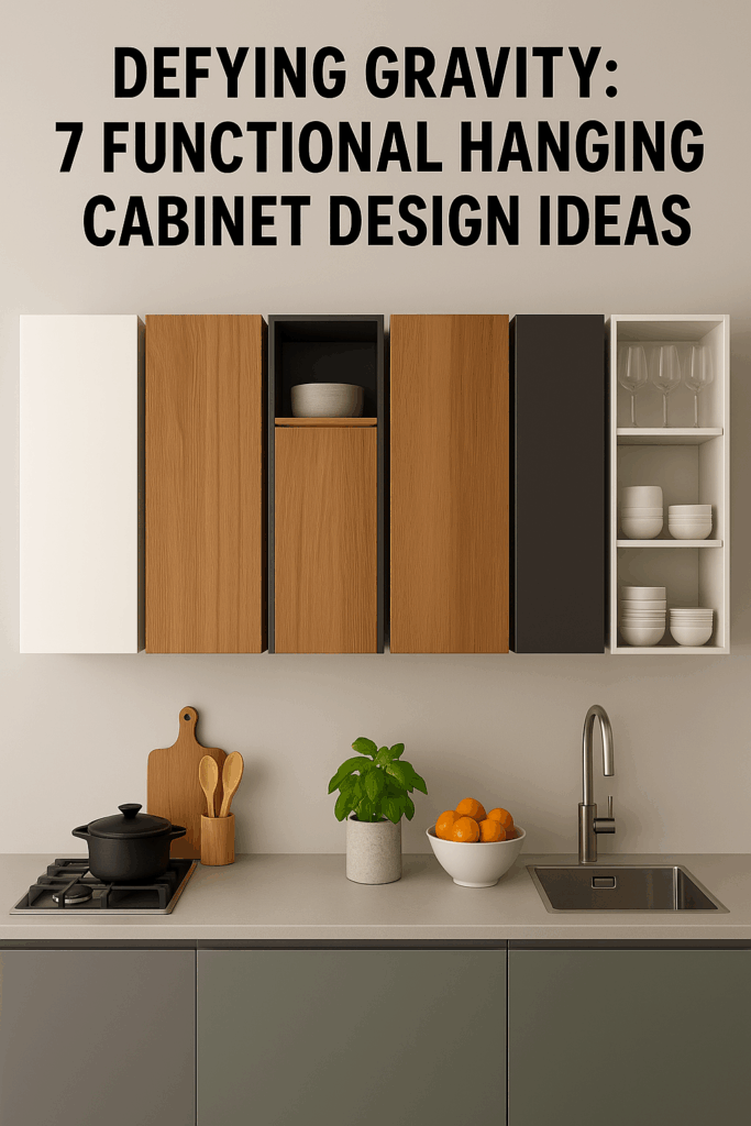 Defying Gravity 7 Functional Hanging Cabinet Design Ideas