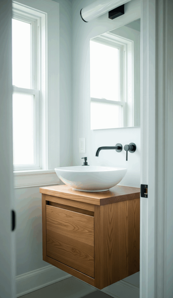Functional Hanging Cabinet Design Ideas The Space Saving Bathroom Vanity