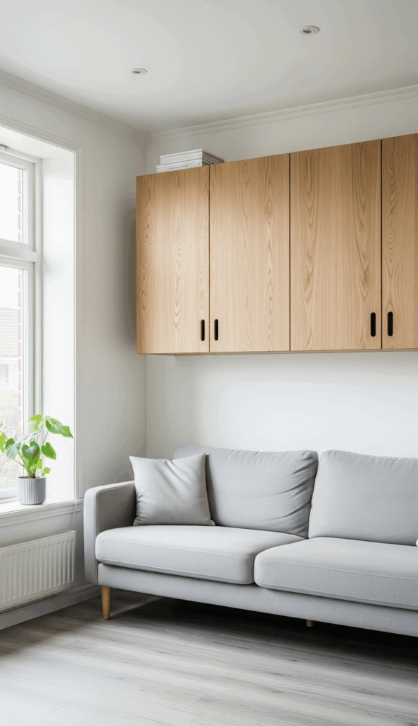 Modern Wall Cabinet Design Ideas to Elevate Any Room Natural Wood Tones for Warmth and Texture