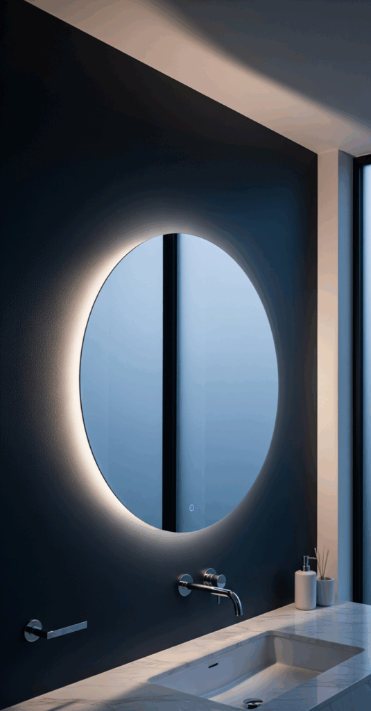 Decorating Ideas for Your Bathroom Mirror Light It Up Add Sconces or Backlighting