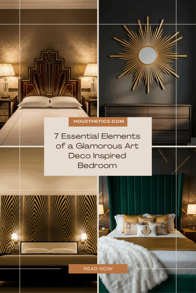 7 Essential Elements of a Glamorous Art Deco Inspired Bedroom