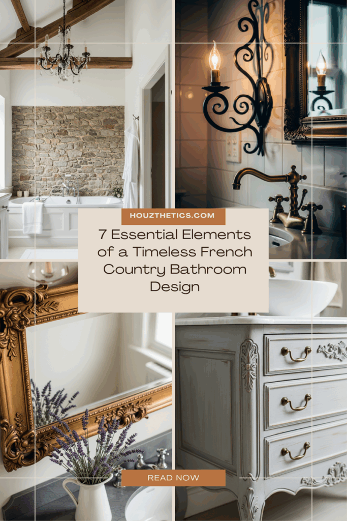 7 Essential Elements of a Timeless French Country Bathroom Design