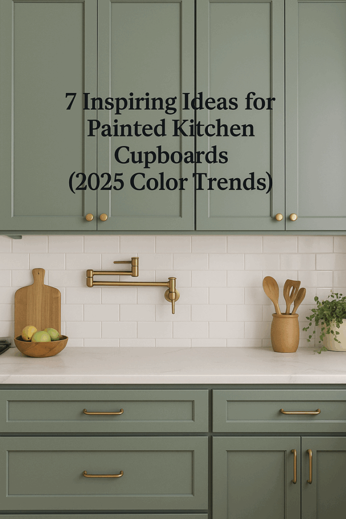 7 Inspiring Ideas for Painted Kitchen Cupboards (2025 Color Trends)
