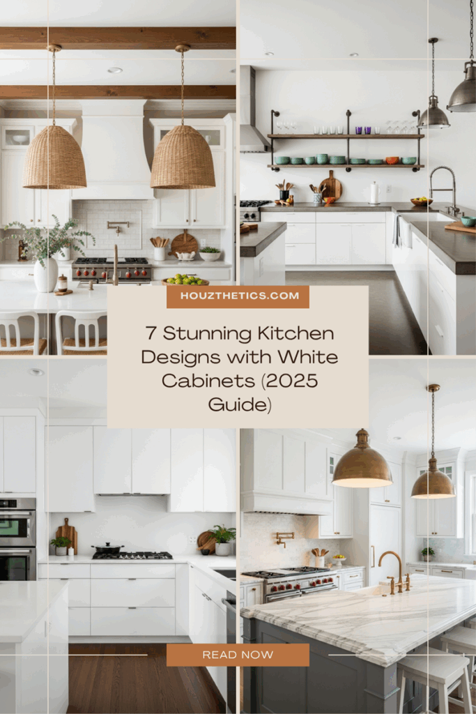 7 Stunning Kitchen Designs with White Cabinets (2025 Guide)