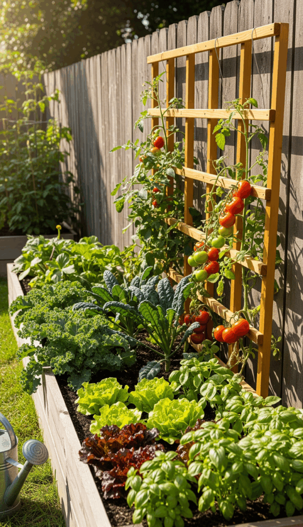 Backyard Landscaping Ideas Along a Fence The Productive Edible Garden Border