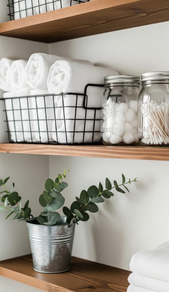Farmhouse Bathroom Ideas Practical and Charming Accessories