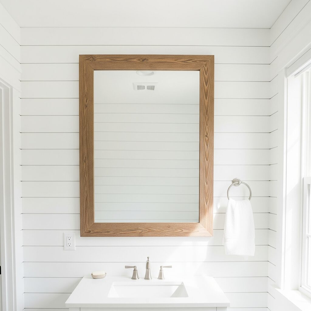 Farmhouse Bathroom Ideas Shiplap Walls for Classic Texture and Character