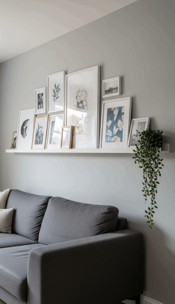 Floating Shelf Ideas The Living Room Art & Decor Ledge