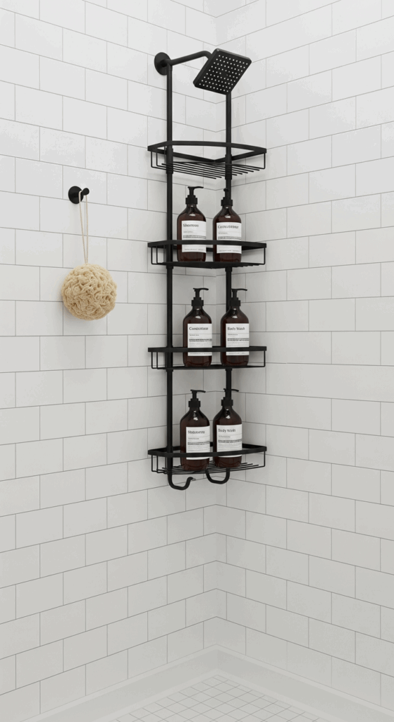 How to Organise a Small Bathroom Optimise the Shower and Bathtub