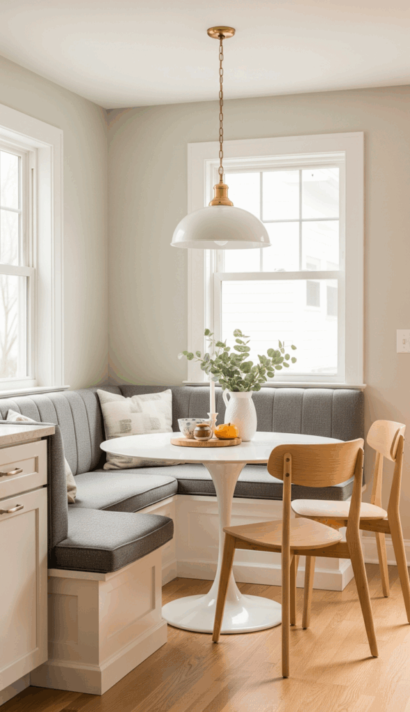 Kitchen Dining Room Layout Ideas The Cozy Kitchen with a Built in Dining Banquette