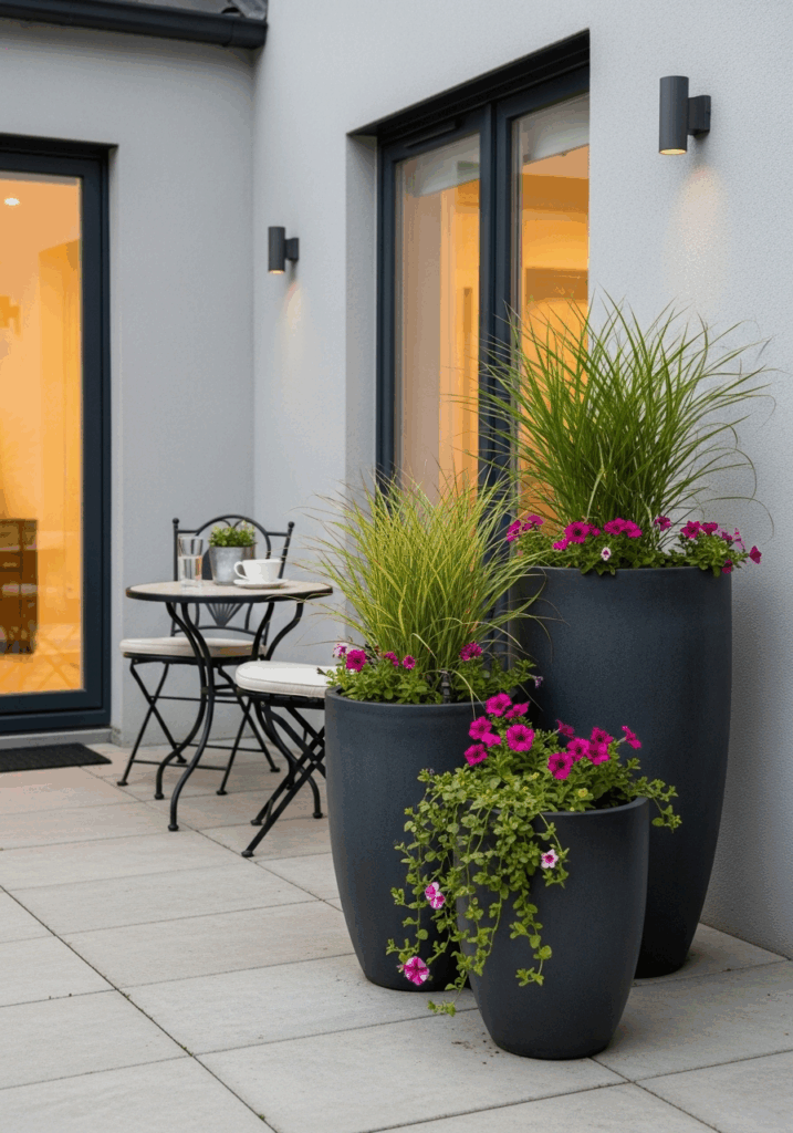 Low Maintenance Container Gardening with Modern Planters