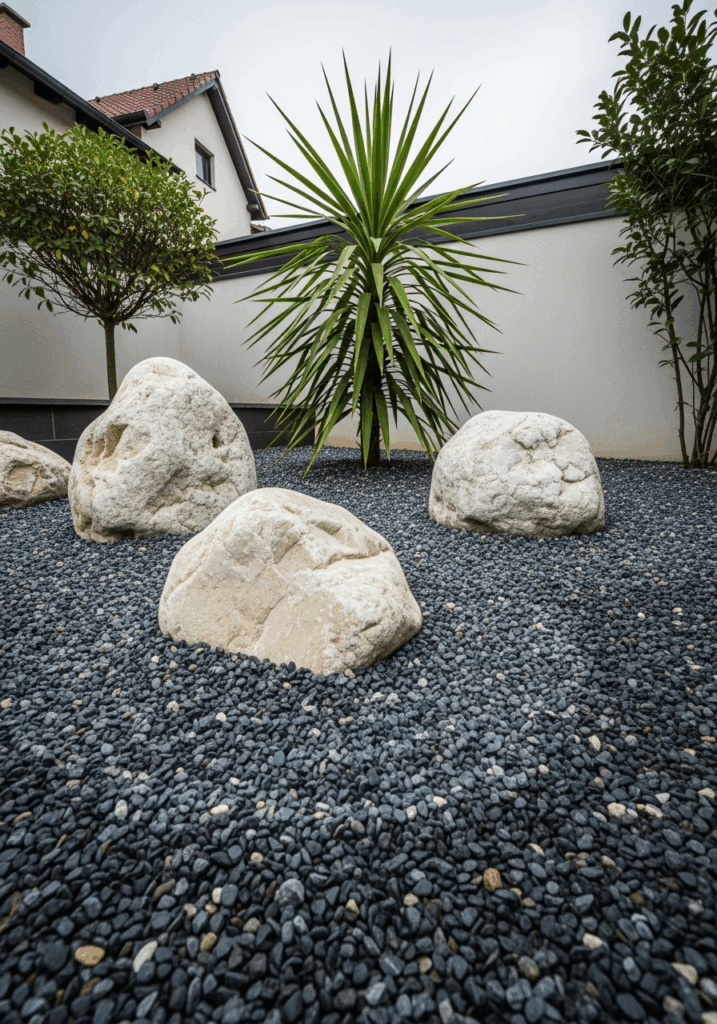 Modern Rock Garden for Ultimate Low Maintenance Yard