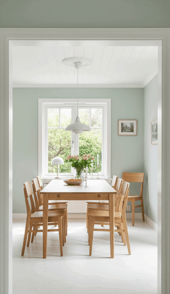 Paint Ideas for Your Dining Room Fresh & Serene