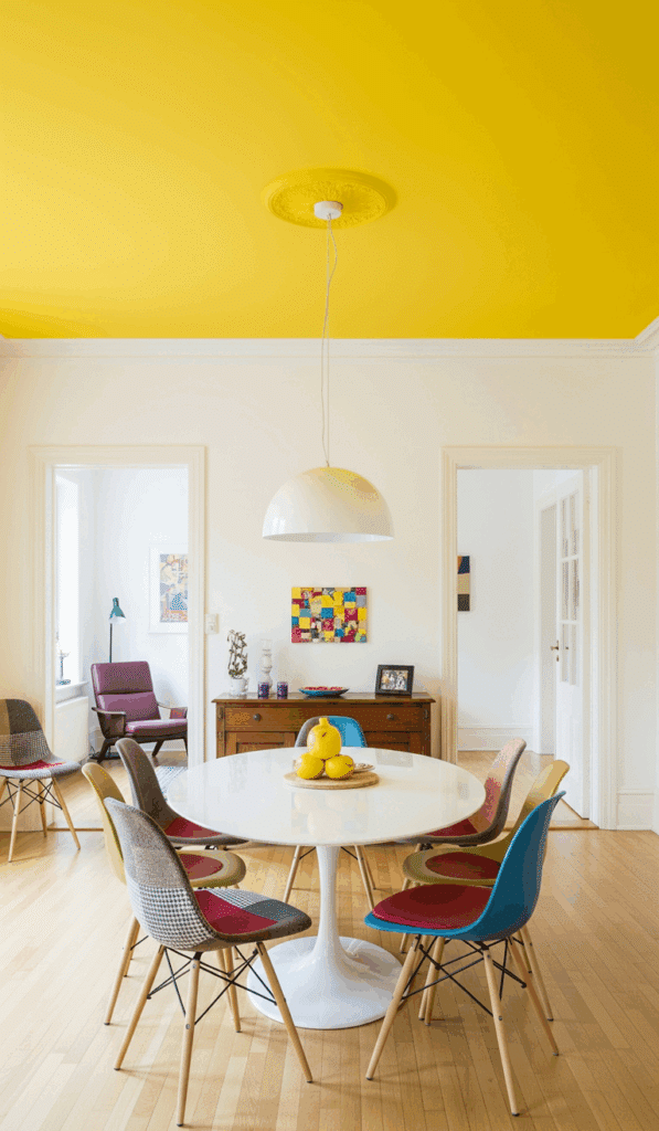 Paint Ideas for Your Dining Room Playful & Energetic
