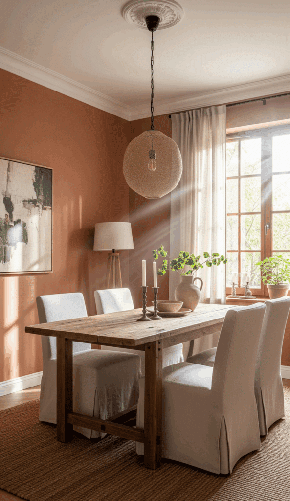 Paint Ideas for Your Dining Room Warm & Welcoming