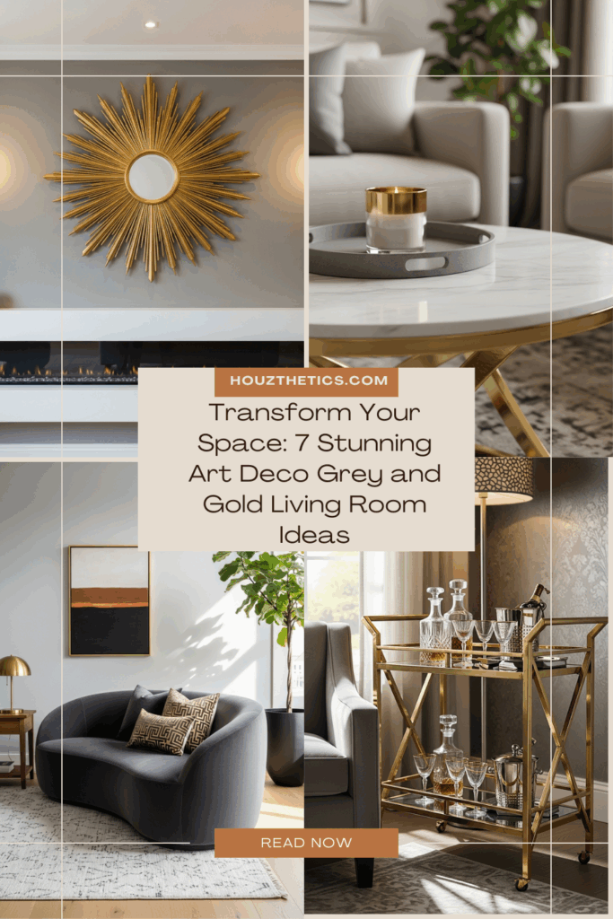 Transform Your Space 7 Stunning Art Deco Grey and Gold Living Room Ideas