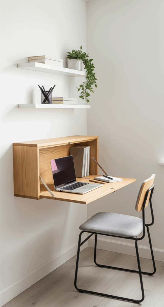 What to Put in a Living Room Corner Designate a Small Work from Home Spot