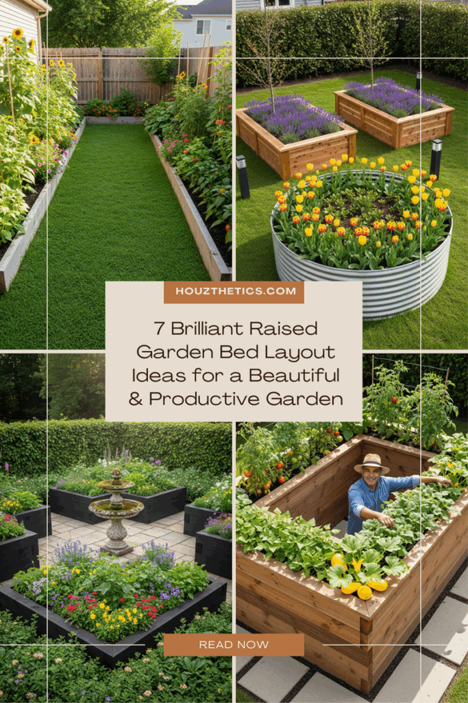 7 Brilliant Raised Garden Bed Layout Ideas for a Beautiful & Productive Garden