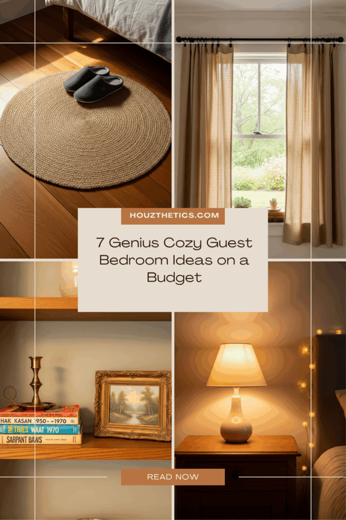 7 Genius Cozy Guest Bedroom Ideas on a Budget