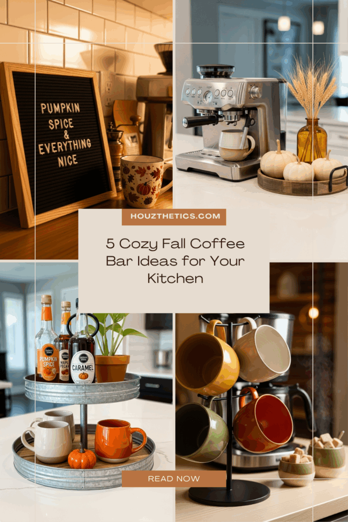 5 Cozy Fall Coffee Bar Ideas for Your Kitchen