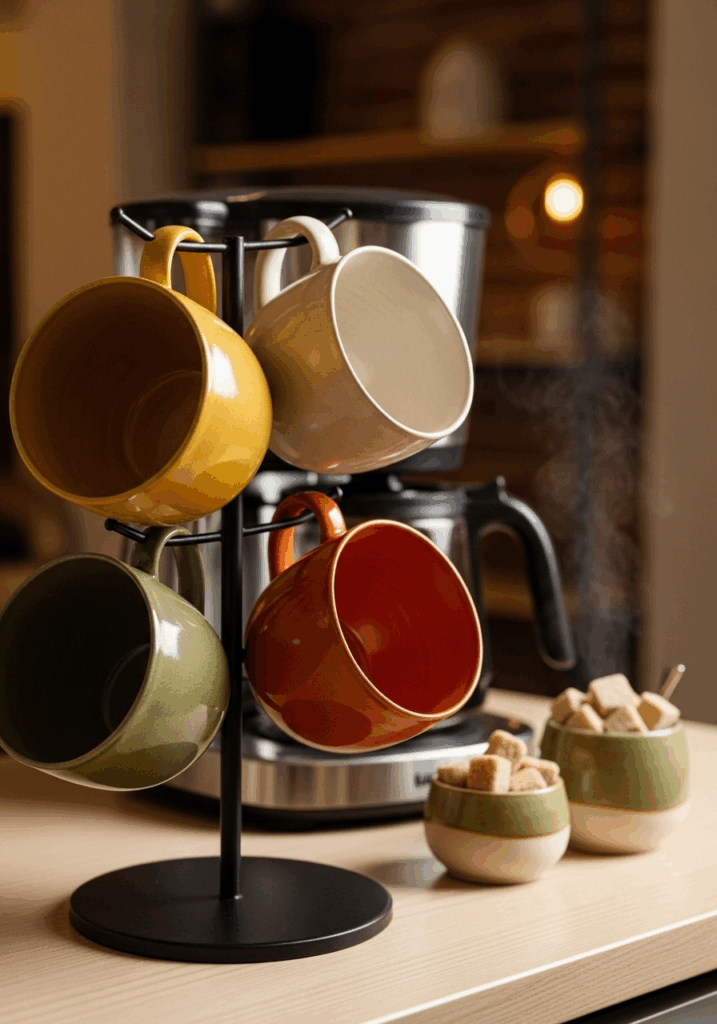 Fall Mug Collection for a Cozy Kitchen Coffee Bar